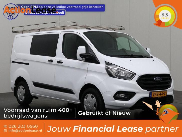 Ford Transit Custom Bestelbus L1 H1 2020 Diesel, Auto's, Ford, Dealer onderhouden, Te koop, Zwart, Handgeschakeld, Financial lease