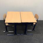Complete school set van 44 stuks tafels + stoelen (stip, Huis en Inrichting, Gebruikt, Ophalen of Verzenden, Eén, Hout
