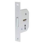 Deurbeslag | Schuifdeurslot | Nemef | 92 mm (Wit), Verzenden, Nieuw