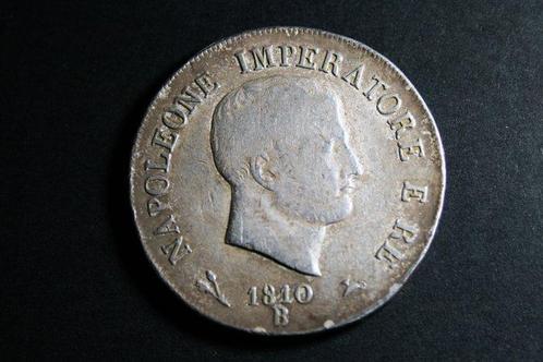 Italië, Koninkrijk (Napoleontisch) Napoleone. 5 Lire 1810, Postzegels en Munten, Munten | Europa | Niet-Euromunten