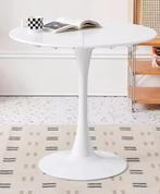 Ronde Witte Eettafel Ø80 cm – Scandinavisch Design, Huis en Inrichting, Verzenden, Nieuw