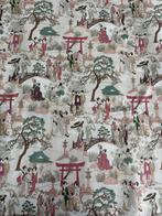 Exclusieve Panama-stof 100% katoen Japans Geisha-ontwerp -, Antiek en Kunst