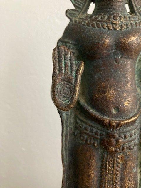 Standbeeld in Khmer-stijl - Cambodja (Zonder Minimumprijs), Antiek en Kunst, Kunst | Niet-Westerse kunst