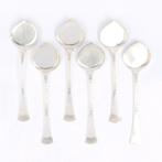 C.L.J. Begeer - IJslepels - Lepel (6) - .833 zilver, Antiek en Kunst