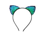 Cat ears - Aqua, Kinderen en Baby's, Carnavalskleding en Verkleedspullen, Ophalen of Verzenden, Nieuw