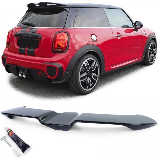 Spoiler Mini Cooper F55 F56 JCW Look Glans Zwart, Auto-onderdelen, Overige Auto-onderdelen, Ophalen of Verzenden