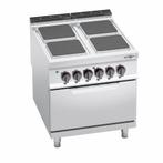 GGM Gastro | Elektrische kookplaat - 14 kW - 4 vierkante |, Verzenden, Nieuw, Inbouw