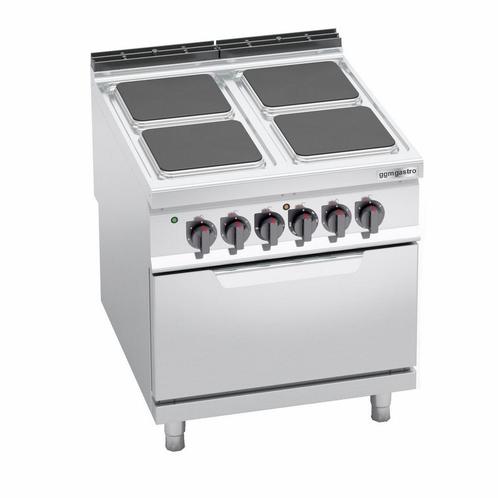GGM Gastro | Elektrische kookplaat - 14 kW - 4 vierkante |, Witgoed en Apparatuur, Fornuizen, Inbouw, Nieuw, Verzenden