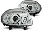 Koplampen Angel Eyes Renault Clio B 9.98-5.01 Chroom, Ophalen of Verzenden, Nieuw