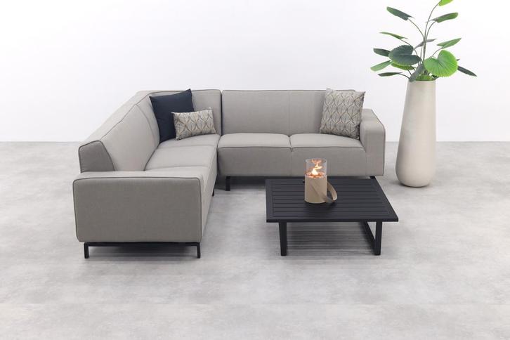 VDG Boavista/Cuba Sunbrella loungeset (4-delig) - Nature, Tuin en Terras, Tuinsets en Loungesets, Loungeset, Nieuw, Overige materialen