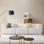 3-Zitsbank Hurvas modulaire bank 313x108x76 cm crème wit [en, Huis en Inrichting, Banken | Sofa's en Chaises Longues, Verzenden