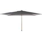 Azzurro stokparasol 200x300 cm houtlook frame charcoal 4, Tuin en Terras, Parasols, Ophalen of Verzenden, Nieuw