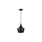 Hanglamp | Elysium | 1-lichts | Zwart, Ophalen of Verzenden, Nieuw, 50 tot 75 cm