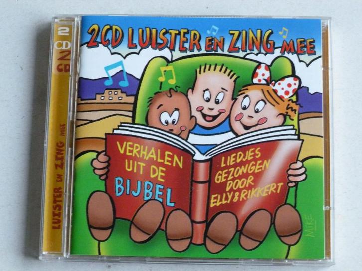 Luister en Zing Mee - Liedjes gezongen door Elly & Rikkert (, Cd's en Dvd's, Cd's | Religie en Gospel, Zo goed als nieuw, Verzenden