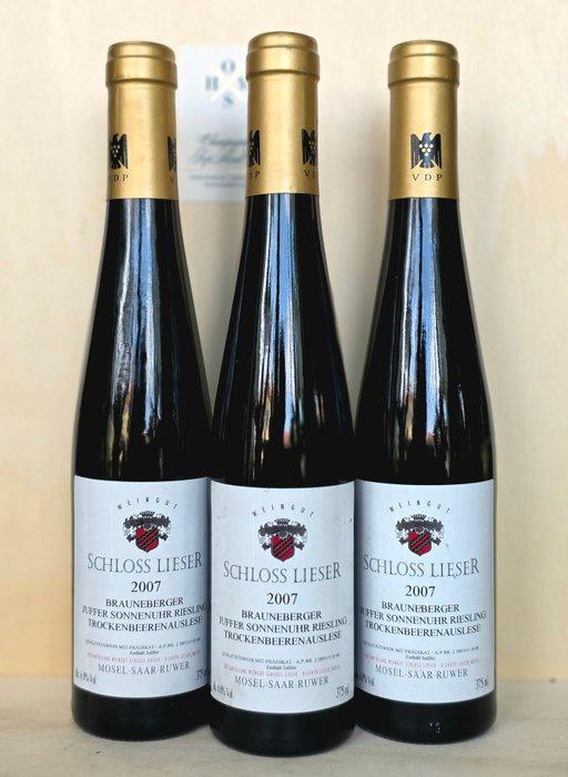 2007 Schloss Lieser, Brauneberger Juffer Sonnenuhr Riesling, Verzamelen, Wijnen