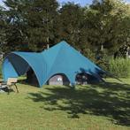 vidaXL Teepee Tent met dak Blauw en Grijs 600 x 600 x 347 cm, Caravans en Kamperen, Verzenden, Nieuw