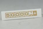 Sticker 500000+ km GOUD, Ophalen of Verzenden, Nieuw