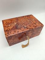 Sieradendoos - Bois Arbre de vie, Loupe, Antiek en Kunst, Curiosa en Brocante