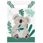 Uitdeelzakjes Koala 23cm 8st, Hobby en Vrije tijd, Feestartikelen, Verzenden, Nieuw