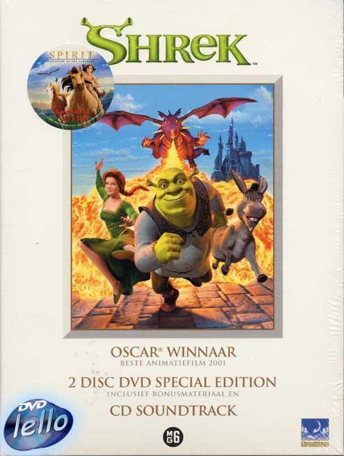 DreamWorks Shrek, 3-disc LE (2001 Mike Myers, Eddie Murphy), Cd's en Dvd's, Dvd's | Tekenfilms en Animatie, Amerikaans, Tekenfilm
