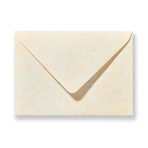 Envelop 11 x 15.6 cm Marmer Geel, Hobby en Vrije tijd, Kaarten | Zelf maken, Verzenden