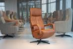 Relaxfauteuil Twice TW-149N 3 motoren+accu De Toekomst Leer, Huis en Inrichting, Fauteuils, Ophalen of Verzenden, Nieuw, Leer