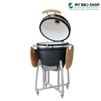 Kamado BBQ 21 Inch - Inclusief Gratis Regenhoes!, Tuin en Terras, Verzenden, Nieuw, Kamado