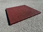 ECO flex 50x50x2,5 groen rood rubber terras tegels, Nieuw, Ophalen of Verzenden