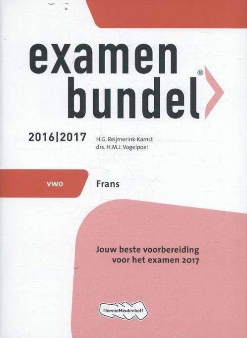 Examenbundel 2016 2017 vwo frans 9789006629323, Boeken, Wetenschap, Zo goed als nieuw, Verzenden