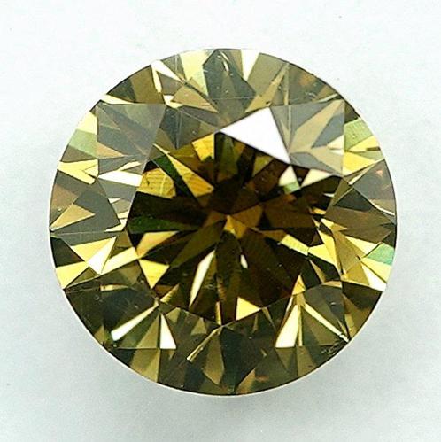 1 pcs Diamant (Natuurlijk gekleurd) - 0.94 ct - Fancy, Sieraden, Tassen en Uiterlijk, Edelstenen