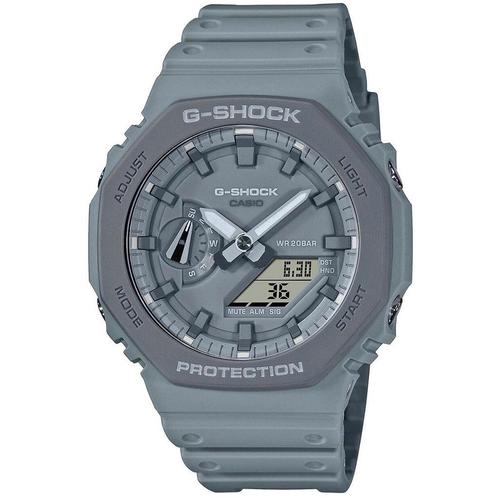 Casio - GA-2110ET-8AER - grey, Sieraden, Tassen en Uiterlijk, Horloges | Dames, Verzenden
