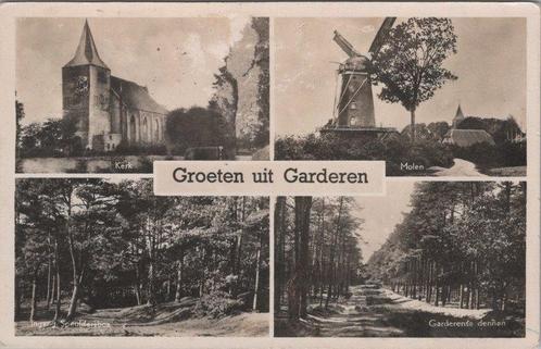 GARDEREN - Meerluik Groeten uit Garderen, Verzamelen, Ansichtkaarten | Nederland, Verzenden