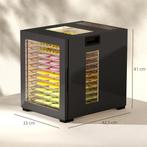 TRUUSK Droogautomaat, 850 W, Temperatuurregelaar 40-70°C, 48, Huis en Inrichting, Verzenden, Nieuw