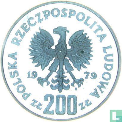 Polen 200 zlotych 1979 (PROOF) “Mieszko I”, Postzegels en Munten, Munten | Europa | Niet-Euromunten, Losse munt, Goud, Zilver