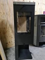 SUPER MOOIE HOUTKACHEL/HOEK HOUTKACHEL DRAAIBAAR, Ophalen, Gebruikt, Houtkachel, Vrijstaand