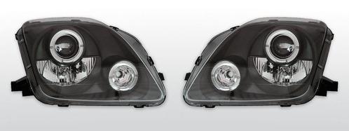 Koplampen Angel Eyes | Honda Prelude 5 1997-2001 | zwart, Auto-onderdelen, Verlichting, Nieuw, Verzenden