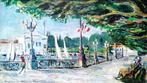 Max Rädecker (1914-1987) - Regatta; Enghien-les-Bains, Antiek en Kunst