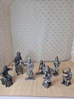 Miniatuur beeldje - 7x statuettes en métal - Metaal