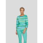 Rabe Shirt met 3/4 mouwen in gestreepte aquarel-look, Kleding | Dames, Verzenden, Nieuw