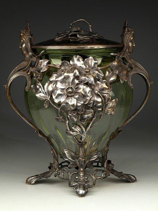 WMF / Geislingen - Container - Verzilverd, Antiek en Kunst, Antiek | Meubels | Stoelen en Banken