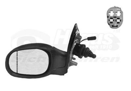 SPIEGELS VOOR PEUGEOT 206 2_ 1998-2009 8148YE, Auto-onderdelen, Spiegels, Nieuw, Ophalen of Verzenden