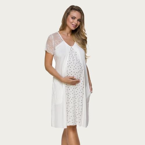 Lupoline Zwangerschapsjurk / Voedingsjurk Ellis wit, Kleding | Dames, Positiekleding, Nieuw