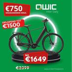 GIGANTISCHE INRUILACTIE BIJ E-BIKE FRIESLAND!, Qwic, Nieuw, Ophalen of Verzenden, 51 tot 55 cm