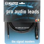 Klotz M4TF1-0500 TT Bantam naar XLR female kabel 5m, Verzenden, Nieuw