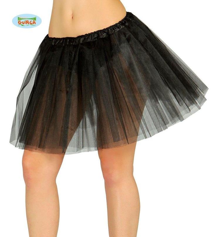 Zwarte tutu, Hobby en Vrije tijd, Feestartikelen, Feestartikel, Nieuw, Verzenden