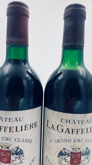 1991 , 1987 Château La Gaffeliere - Saint-Émilion 1er Grand, Verzamelen, Wijnen