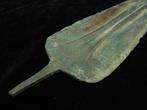 Bronstijd Brons Grote Speerpunt - 43.5 cm (Zonder, Antiek en Kunst, Antiek | Overige Antiek