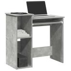 vidaXL Bureau met schappen 84x40x78 cm bewerkt hout, Verzenden, Nieuw