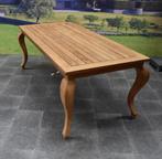 Showroommodel Calais dining tuintafel 200x100xH77 cm teak, Ophalen of Verzenden, Nieuw