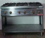Occasion Bertos 6-vlams gaskooktafel, Ophalen, Gebruikt